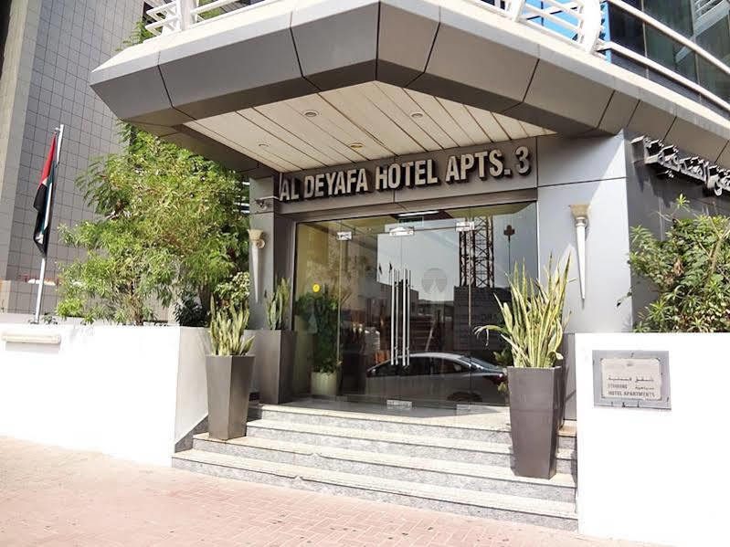 Al Deyafa Hotel Apartments Dubai Exterior foto